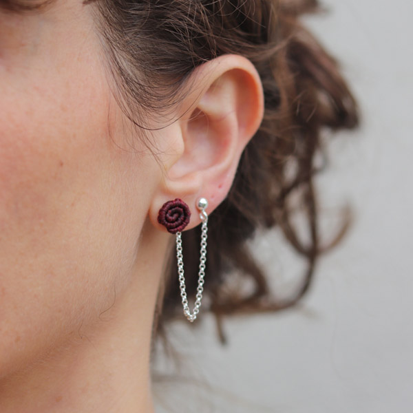 Μακραμέ Σκουλαρίκια